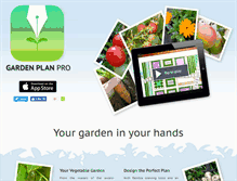 Tablet Screenshot of gardenplanpro.com